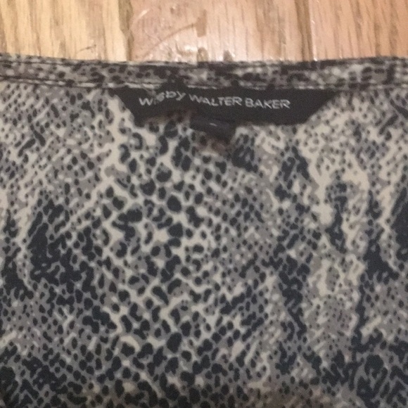 W118 by Walter Baker snakeskin print jumpsuit - Picture 4 of 7